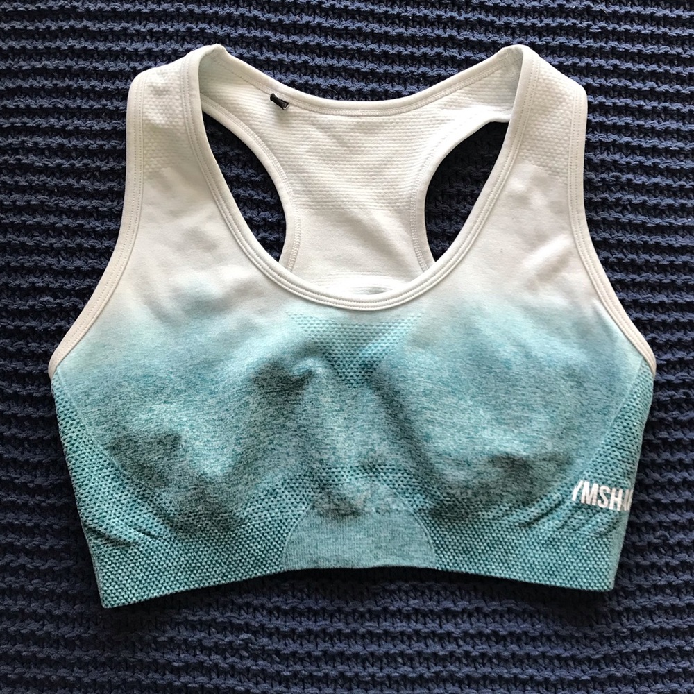 RARE Gymshark Ombre Seamless Bra